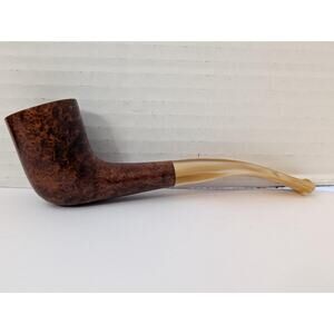 Vintage GBD Pre-Republic Made in London England Smooth Briar Bent Billiard